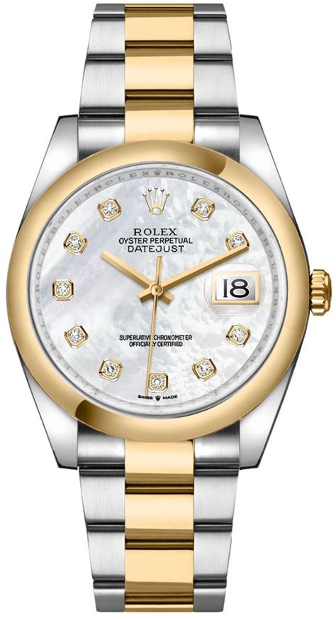 quadrante madreperla rolex|Rolex Datejust 36 del 2019 quadrante in madreperla con.